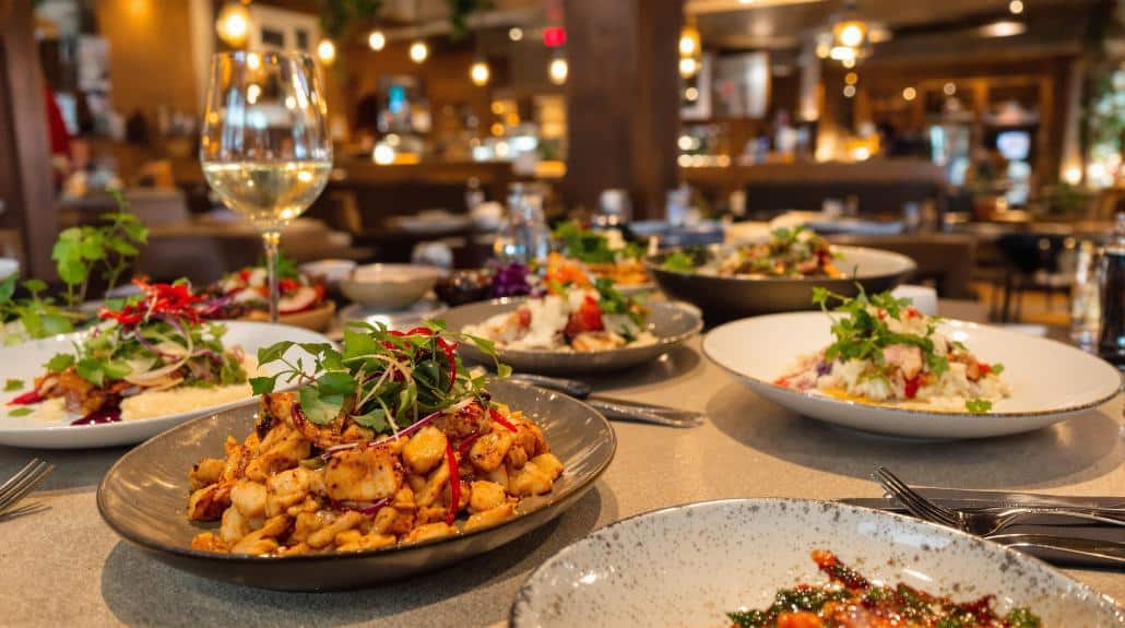 culinary fusion dining experience