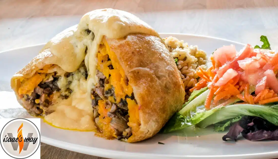 Image of a food plate at isaac's way fredericton